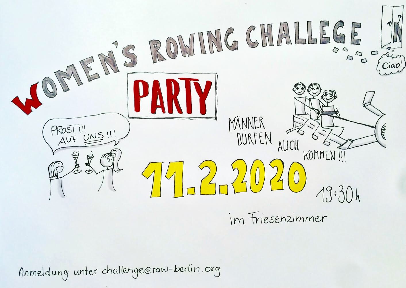 Poster NAch Challenge Feier 11.02.20