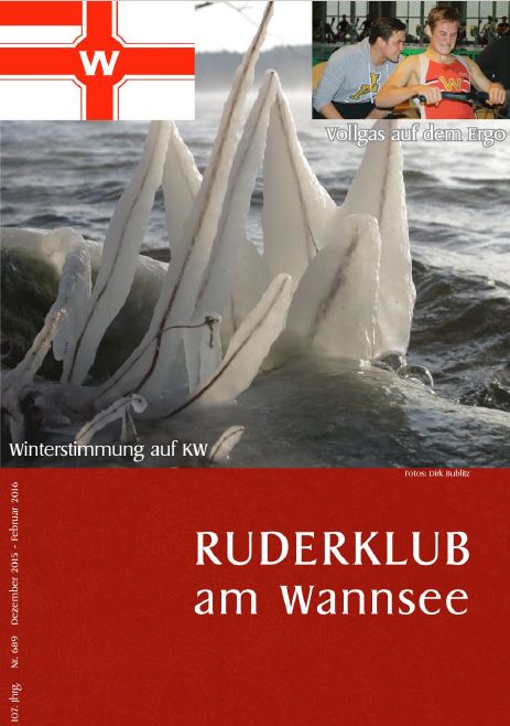 Cover der Klubnachrichten Ausgabe 1 / 2016