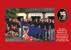 Cover der Klubnachrichten Sonderausgabe zum Festakt 100 Jahre RaW