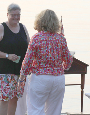 Wanderpreis-Übergabe an Heike Zappe