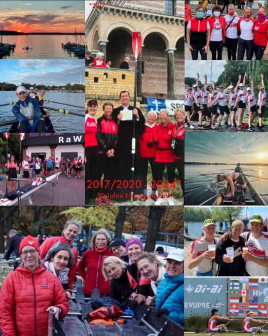 Bilder auf 50 Jahren Frauenrudern im RaW