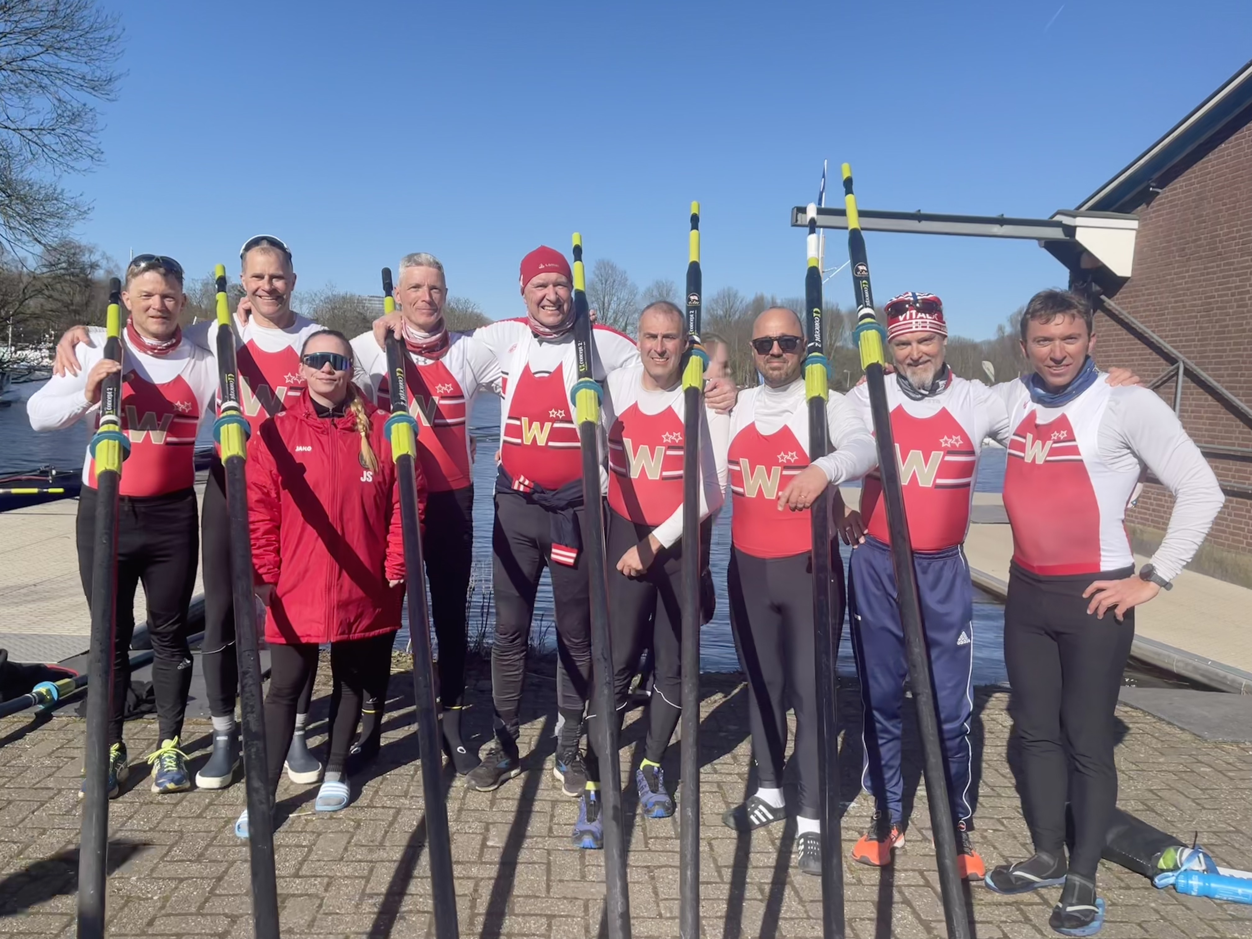 Die Rudernden und Ihr Gerät