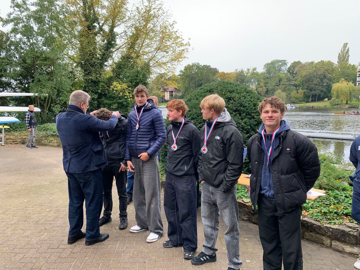 Die Athleten aus dem Junior A/B Vierer