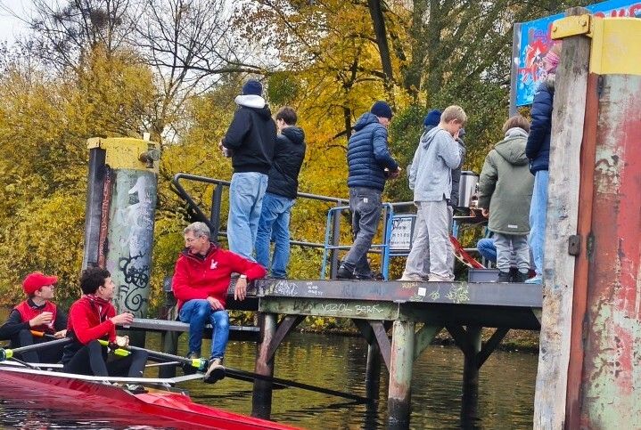 Gemütlich geht immer.