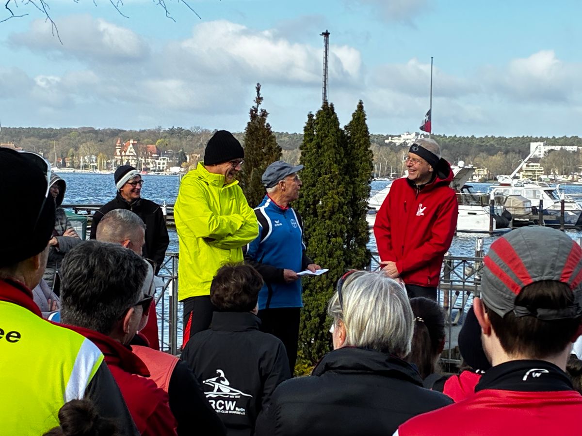 Jörn bei der Ansprache