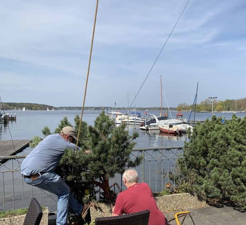 Freie Sicht übers Wasser!