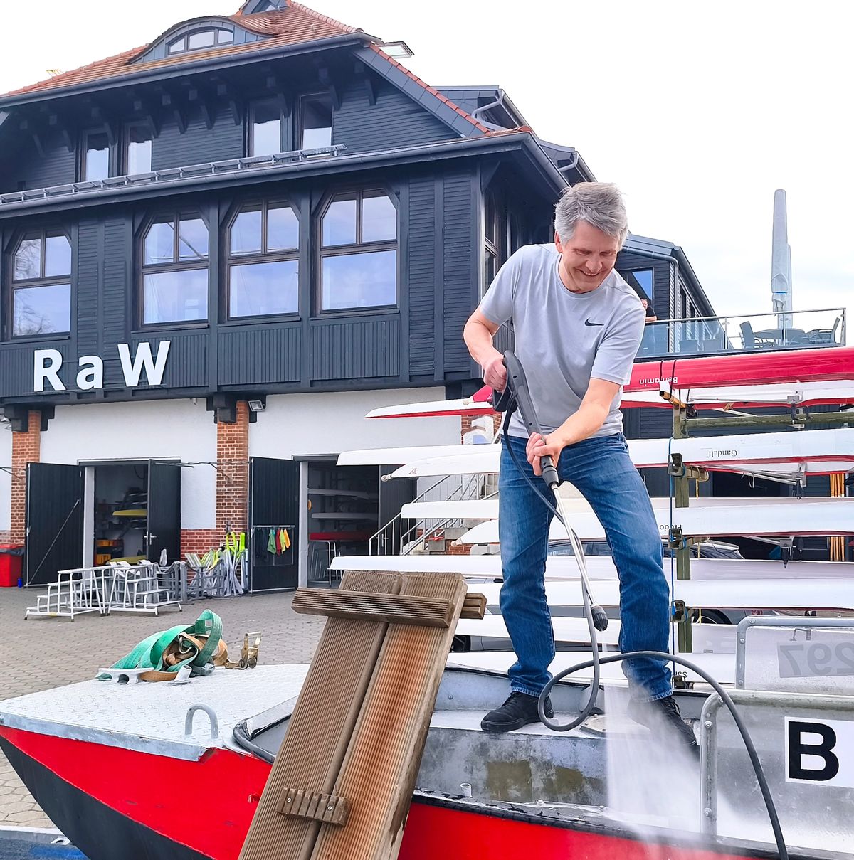 Hochdruck an Bord der Orje