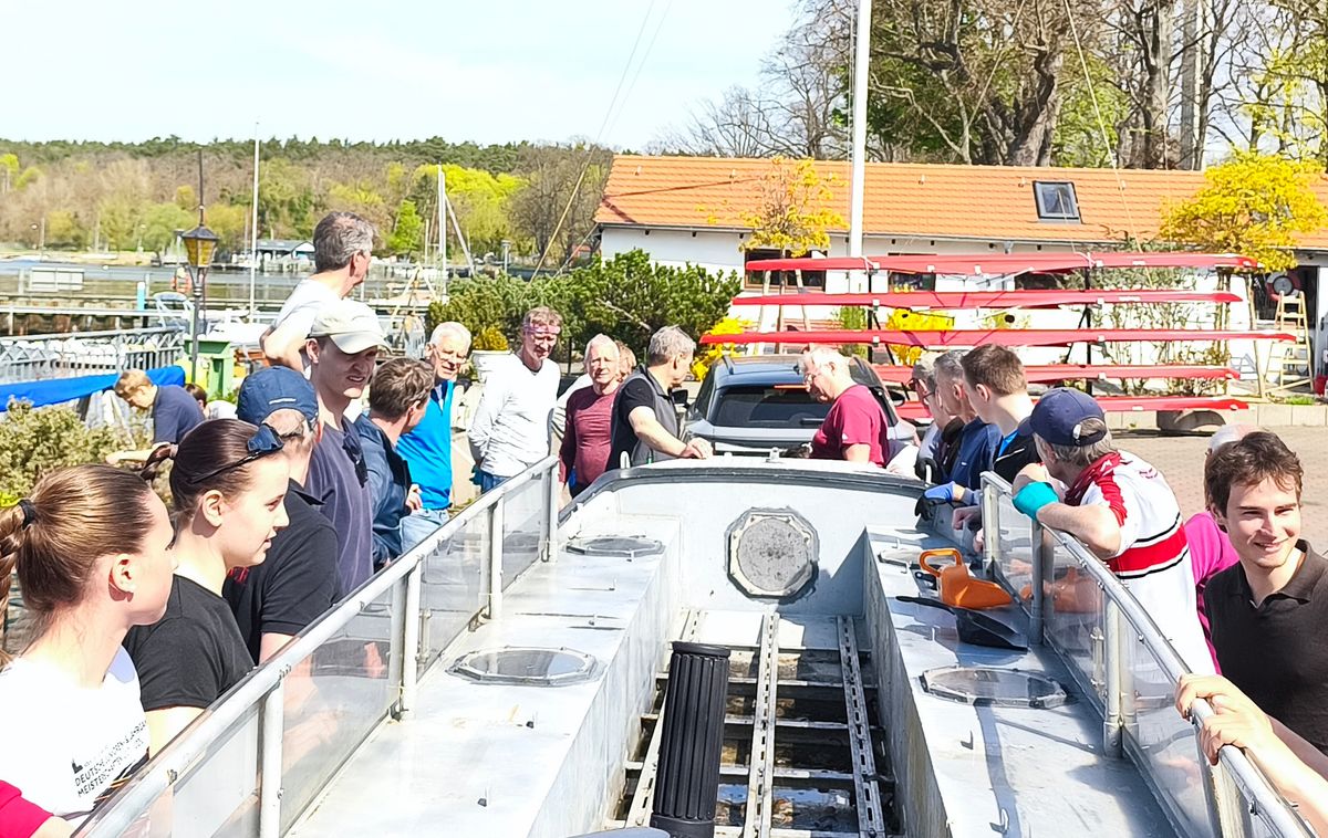 Auch die Orje ist wieder im Wasser.