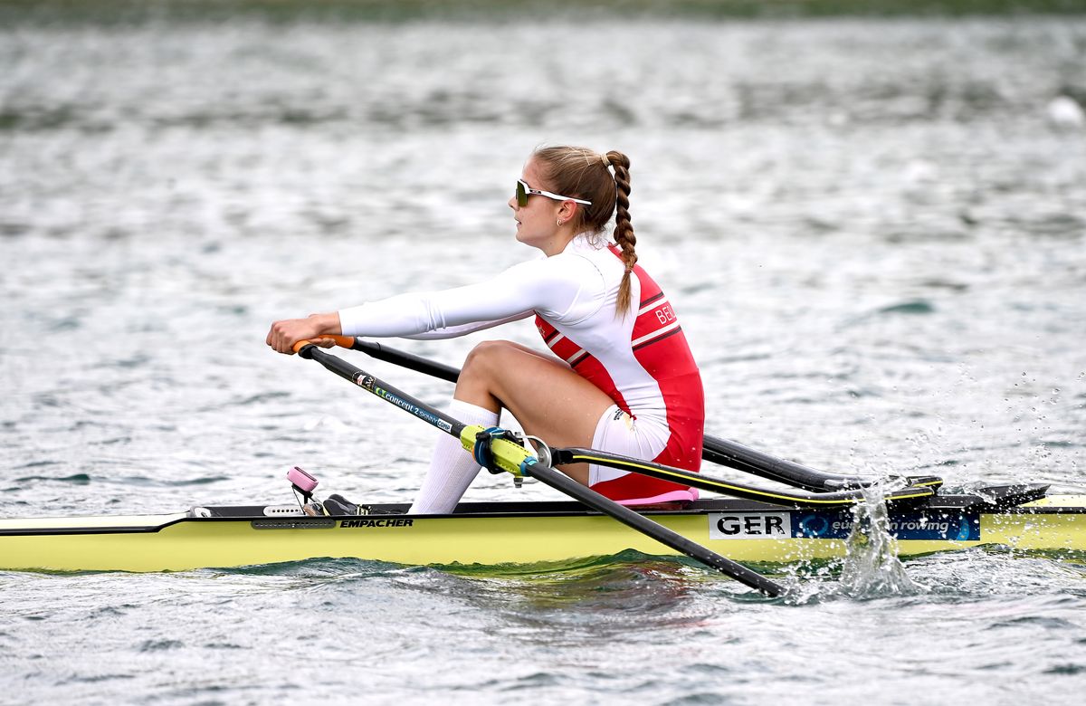 Nathalie auf der Strecke