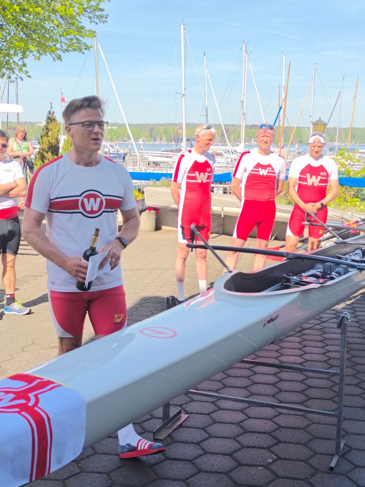 Jörg bei der Taufrede